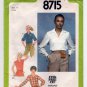 Simplicity Pattern 8715 Vintage 1970's Women's Blouse and Tie Belt, Misses' Size 12 Bust 34"