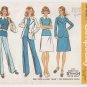 Simplicity Pattern 5527 Vintage 1970's Jacket, Short Sleeve Top, Skirt, Pants Misses Size 14 UNCUT