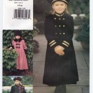 Vogue Pattern 8864 Girl's Double Breasted Coat and Hat, Children's Size 4-5-6 UNCUT