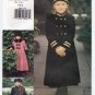 Vogue Pattern 8864 Girl's Double Breasted Coat and Hat, Children's Size 4-5-6 UNCUT