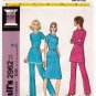 McCall's 2962 UNCUT Vintage 1970's Dress or Tunic and Pants Pattern Plus Size 18 Bust 40