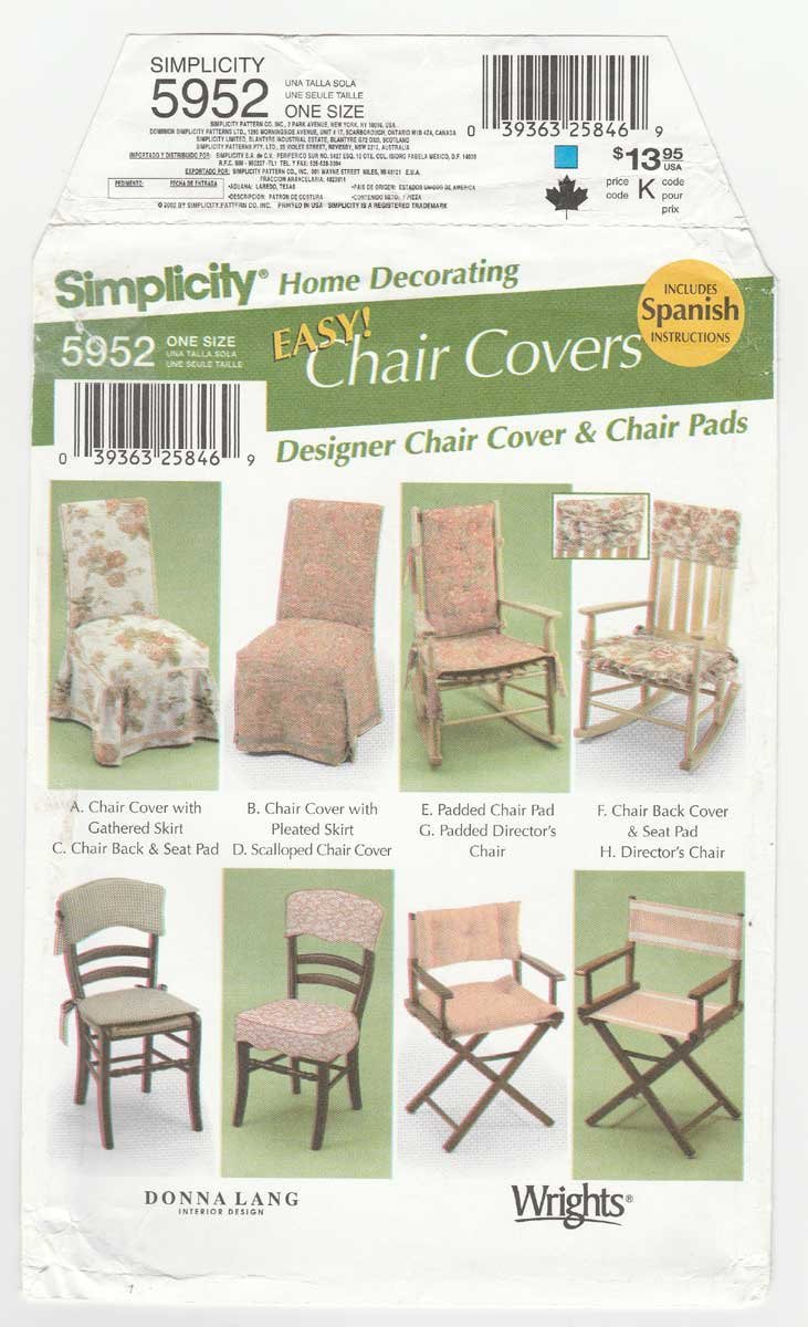 Padded chair best sale back covers