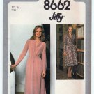 Simplicity 8662 Vintage 70's Evening Length Dress UNCUT Sewing Pattern, Long Sleeves Size 12