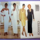 Butterick 6009 Women's Dress, Lace Jacket and Scarf Sewing Pattern Size 12-14-16 Uncut