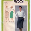 Simplicity 9001 UNCUT Vintage 1970's Women's Skirts Sewing Pattern Size 16