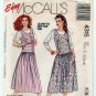McCall's 4315 UNCUT Jumper and Pullover Top Sewing Pattern, Size 10-12-14 Vintage 1980's