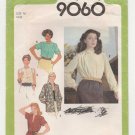 Simplicity Pattern 9060 UNCUT Vintage 1970's Women's Blouse or Shirt-Jacket Size 14