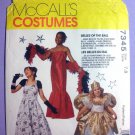 Girl's Costume Pattern, Bride, Southern Belle, Fairy Princess, Size 7-8 UNCUT McCall's 7345