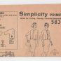 Simplicity 5830 Vintage 1960's Women's Jiffy Suit Sewing Pattern, Misses' Size 12 Bust 32