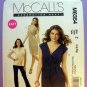 McCall's Pattern M6354 Pullover Top, Tunic with Sashiko Embroidery and Dress Size 16-18-20-22 UNCUT