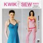 Kwik Sew K4072 Camisole, Chemise and Pants, Sleepwear Sewing Pattern, Size XS-S-M-L-XL UNCUT