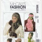 Women's Headbands, Hat, Scarves, Neck Warmer, Gloves Pattern UNCUT McCall's M6254 6254