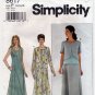 Simplicity 8617 Sleeveless Fit and Flared Dress, Top Sewing Pattern Size 12-14-16 UNCUT