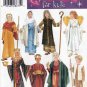 Simplicity 4797 Sewing Pattern for Boys' and Girls' Nativity Costumes Size S-M-L UNCUT