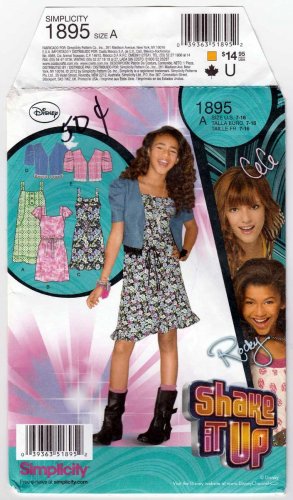Simplicity 1895 Teen Girl Sundress and Jacket Sewing Pattern Size 7-8-10-12-14-16 UNCUT