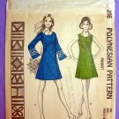 Polynesian 216 UNCUT Vintage 1960's Maka'i A-Line Mini Dress Sewing Pattern, Misses Size 10