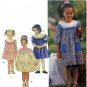 Simplicity 9719 Toddler Girls Dress Pattern, Sleeveless, Long or Short Sleeves Size 2-3-4 UNCUT