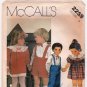 McCall's 2259 UNCUT Vintage Pattern, Toddlers' Dress, Shirt, Pants or Shorts Boys or Girls Size 3