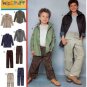 McCall's 3769 Boy's Denim Jacket, Long Sleeve Shirt, Pants Sewing Pattern Child Size 3-4-5-6 UNCUT