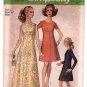 Simplicity 8498 UNCUT Vtg 1960's Empire Waist Dress, Evening or Above Knee Length Pattern Size 14