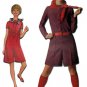 Butterick 4552 UNCUT Vintage 1960's Women's Pantdress / Romper Sewing Pattern, Misses Size 14
