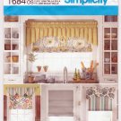 Simplicity 1684 Roman Shades and Valances Window Treatments Sewing Pattern UNCUT