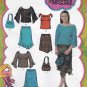 Simplicity 4896 Girl's Skirt, Pullover Top and Bags Sewing Pattern, HALF Sizes 8-16 UNCUT