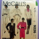 McCall's 9226 UNCUT Sewing Pattern, Women's Jacket, Blouse, Skirt, Straight Leg Pants Misses Size 14