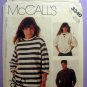 McCall's 3340 UNCUT Sweatshirt Pattern for Men or Women Size Medium Bust/ Chest 36-38"