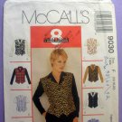 McCall's 9030 Sewing Pattern for Women's Top, Misses Size 16-18-20 UNCUT