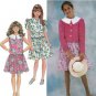Simplicity 7693 Girl's Sleeveless Dress or Culotte-Dress and Jacket Sewing Pattern Size 7-8-10 UNCUT