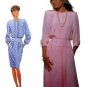 Simplicity 9015 UNCUT Women's Modest Dress Pattern, Long Sleeves Misses' Size 14 Bust 36