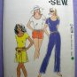 Kwik Sew 2429 Women's Wrap Style Skirt, Pants, Shorts, Top Sewing Pattern Sizes XS - XL UNCUT