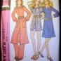 McCall's 3047 UNCUT 70's Women's Dress with Puff Sleeves, Pants, Shorts Sewing Pattern, Size 10