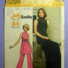 Simplicity 5298 Women's Dress or Tunic Top and Pants Sewing Pattern Misses Size 14