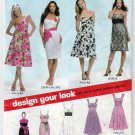 New Look 6699 Women's Halter Dress, Sundress Sewing Pattern Misses Size 8-10-12-14-16-18