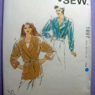 Kwik Sew 1897 UNCUT Women's Blouse, Unlined Jacket Sewing Pattern Misses Size XS - XL