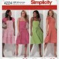 Simplicity 4224 Dress / Sundress and Shrug Pattern Misses / Miss Petite Size 6-8-10-12-14 UNCUT