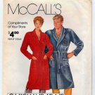 McCall's 0011 UNCUT Women's and Men's Robe Size Small, Medium, Large, X-Large Sewing Pattern