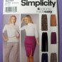Simplicity 5259 Women's Skirts, Capris, Pants Sewing Pattern Misses Size 8-10-12-14 UNCUT