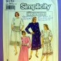 Simplicity 9310 UNCUT Sewing Pattern, Women's Two Piece Dress Misses / Miss Petite Size 6-8-10-12