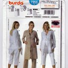 Burda 7956 Maternity Tunic Top and Pants Sewing Pattern Misses Size 8-10-12-14-16-18-20 UNCUT