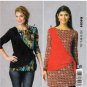 Women's Pullover Tops Sewing Pattern Misses Size XS-S-M-L-XL UNCUT Kwik Sew K4084 4084