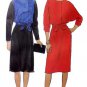 Butterick 6127 UNCUT Women's Modest Pullover Dress and Belt Sewing Pattern, Misses' Size 8-10-12