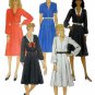 McCall's 8380 UNCUT Vintage Sewing Pattern Women's Button Front Dress, Pleated Skirt Misses' Size 10