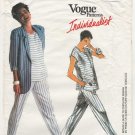 Vogue 1904 UNCUT Jacket, Top and Pants, Vogue Designer Tamotsu Sewing Pattern Size 8-10-12