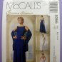 McCall's Pattern 9355 Women's Evening Dress, Tea or Floor Length Gown, Misses Size 4-6-8 UNCUT