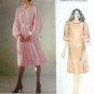Vogue 1166 UNCUT American Designer, Albert Nipon Dress and Belt Sewing Pattern Misses Size 10