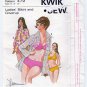 Kwik Sew 479 Uncut Vintage 1970's Bikini and Cover Up, Women's Sewing Pattern Misses Size 6-8-10