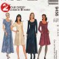 McCall's 9456 Women's 2-Hour Princess Seamed Dress Sewing Pattern Misses' Size 10-12-14 UNCUT